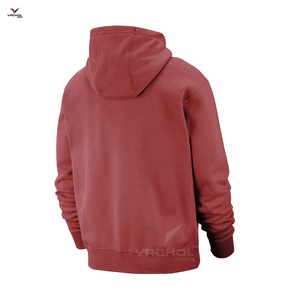 Diseño personalizado de los hombres de estilo de vida de algodón de lana Sudadera con capucha de poliéster de peso pesado gimnasio ajustado sudadera patrón impreso OEM sudadera - Product Image 4