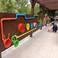 Moetry Outdoor Children's Musical Play Equipment Music Wall Percussion Play