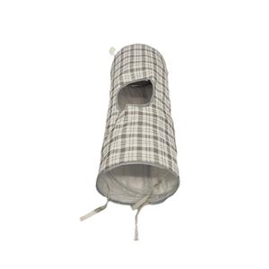 Túnel interactivo para mascotas de juego Diario para gatos y perros, tela de poliéster ecológica a cuadros, animales pequeños, fácil de abrir y doblar, juguete para perros y gatos - Product Image 4