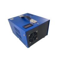 Compresseur Pcp 12V 4500psi 300bar 30mpa compresseur automobile mini pompe PCP, transformateur 220V véhicule haute tension 12V pompe pcp