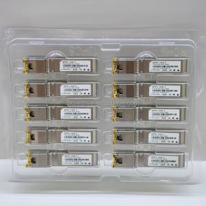 พอร์ตไฟฟ้า10G SFP โมดูล RJ45ตัวแปลงใยแก้วนำแสงเป็นโมดูล RJ45พร้อมรองรับ tcp/ip - Product Image 5