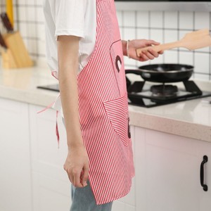 Korean style halter neck cooking apron, household printed <b>bear</b> cooking apron, <b>cute</b> kitchen smock. - Product Image 2