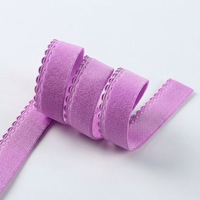 Accessoires textiles : Bande élastique en tissu pelucheux Bud Edge, sangle en nylon souple pour vêtements, sous-vêtements, couture et bricolage