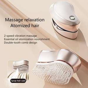 Nouveau modèle, directement de l'usine, masseur électrique du cuir chevelier de haute qualité, peigne vibrant, vaporisateur d'huile capillaire en aérosol, stimulateur de beauté pour la tête - Product Image 2