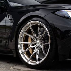 Rines Multirradio Hunt en Oferta, Acabado Plateado Brillante, Ruedas Forjadas <span class=keywords><strong>de</strong></span> 17, 19, 20 y 21 Pulgadas, 5x112 para BMW E30 E39 E36 E60 E90 F30 G30 - Product Image 2