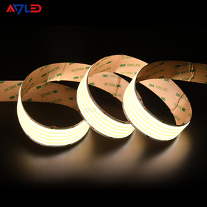 2700-6500K <b>Led</b> Light <b>24V</b> <b>Led</b> Project Light 40W/m 30mm Pixel Light COB <b>Led</b> Strip For Decoration Ceiling <b>Led</b> Strip Light CRI90 - Product Image 1