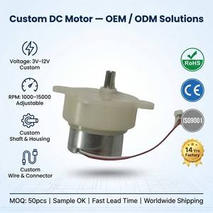 Motore DC con ingranaggi OEM 300 all'ingrosso 3-6V ROHS per elettrodomestici, gimbal con tracciamento automatico, luci rotanti per palcoscenico, <span class=keywords><strong>Magic</strong></span> Ball - Product Image 6