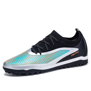 Nuovissime Scarpe da Calcio FG TF <span class=keywords><strong>per</strong></span> Giovani con Tomaia Traspirante, Perfette <span class=keywords><strong>per</strong></span> <span class=keywords><strong>Campi</strong></span> con Erba Corta e Terreni Fangosi - Product Image 2