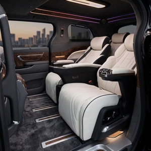 Siège de luxe sur mesure pour MPV Hipoint GT-M9 en cuir véritable avec massage intégré, chauffage et ventilation pour fourgonnette commerciale Vito - Product Image 1