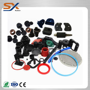 כפות רגליים סיליקון nbr תעשייתי עם קולטת הלם דפוס עבור מכונות שונות - Product Image 3