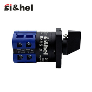 टिकाऊ प्लास्टिक से बने उपकरणों के लिए LW28-10/2 500a 690 बनाम ip21 360 रोटरी स्विच चयनकर्ता - Product Image 4