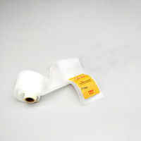 Papier d'emballage écologique en gros, rouleau de 5m, 44mm, pour bricolage, à combustion lente, naturel, non blanchi, avec gomme arabique