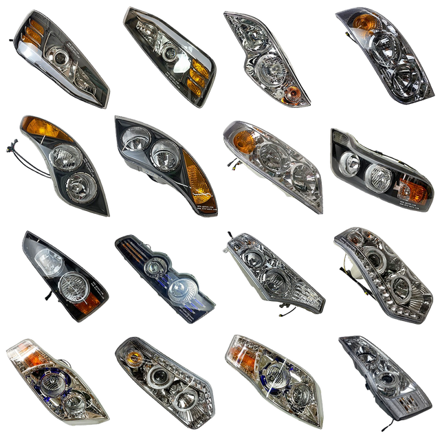 New Commercial Vehicle Headlight Assembly Replacement for Chinese Brand Bus Fleet Maintenance High Lumen Projector Beam Light