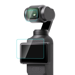 Pour Insta360 Ace Pro PULUZ 3 en 1 : Film de protection en verre trempé pour écran avant et arrière + objectif - Product Image 1
