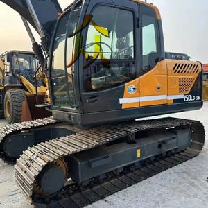 Excavadora de Orugas Usada Hyundai 150LC-9S 2022 con Motor Cummins de Origen Coreano con Bomba de Motor y Engranaje a Precio Económico - Product Image 4
