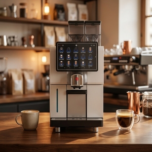 Cafetera Automática Programable Autotronix con Pantalla Inteligente de 10 Pulgadas, Almacenamiento Doble de Granos, Metálica - Product Image 2