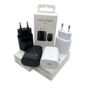 For <strong>Samsung</strong> <strong>Galaxy</strong> S20 S21 S22 S23 Ultra Note 20 <strong>A12</strong> A13 A14 A23 F12 F14 A90 Super Fast <strong>Charger</strong> 25W USB C PD Wall Power Adapter - Product Image 1