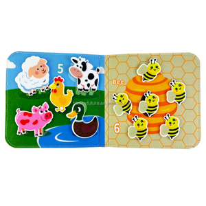 Juguetes <span class=keywords><strong>de</strong></span> educación preescolar, libro <span class=keywords><strong>de</strong></span> animales para niños con números 1-10, tablero <span class=keywords><strong>de</strong></span> actividades silencioso <span class=keywords><strong>de</strong></span> tela, <span class=keywords><strong>mi</strong></span> <span class=keywords><strong>primer</strong></span> libro para niños - Product Image 5