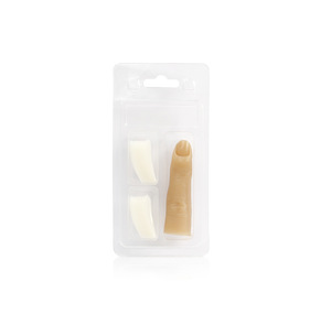 Profesional Nail Art Beginner Trainer Nail <span class=keywords><strong>Tips</strong></span> Display Flexible Silicone Practice Training Finger Nail <span class=keywords><strong>Tips</strong></span> Set - Product Image 6