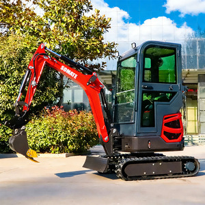 Mini-excavatrice sur chenilles avec godet et cabine pour moteur, PLC et boîte de vitesses, certifiée EPA, fabriquée en Chine - Product Image 4