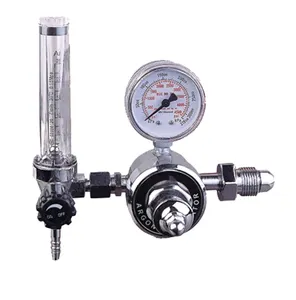 High Quality W-101 Argon / CO2 Gas Regulator Gas High Pressure Regulator With Pressure Gauge and Flowmeter