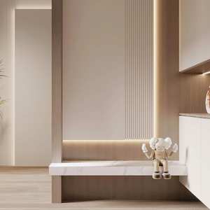 Professional Manufacturer's Modern <b>Industrial</b>-Style <b>Wardrobe</b> Metal Frame Wooden Shelves for Home Furniture Bedroom Dining Areas - Product Image 5