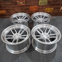 Jantes personnalisées d'usine 15 16 17 18 19 20 21 22 24 26 28 30 pouces, jantes de voiture 3 pièces classiques, jantes forgées 3 pièces.