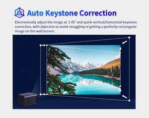 Sxz Nhà Máy OEM/ODM Android 9 Hệ Thống 9500 Lumens 1080P Full HD 4K LCD LED Wifi 5G Video Xách Tay Rạp Hát Tại Nhà Movie Chiếu - Product Image 4