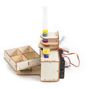 Technologie de tri par reconnaissance des couleurs en bois, faite à la main, pour l'enseignement scientifique expérimental des élèves du primaire et du secondaire - Product Image 1