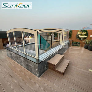 Sunkaer, design luxueux et populaire, toiture <span class=keywords><strong>en</strong></span> polycarbonate bloquant les UV, plaque <span class=keywords><strong>de</strong></span> toiture <span class=keywords><strong>en</strong></span> polycarbonate transparente - Product Image 3