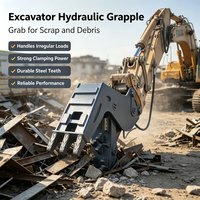 Herramienta de Demolición Universal REBET, Trituradora de Mandíbulas para Excavadora de 1-30 Toneladas, para Cimentaciones, con Certificación CE e ISO