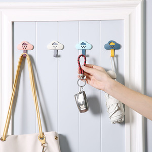 Cloud Shape Adhesive Hooks Wall Mounted Multi Purpose Hanging Hooks For Cable Management And Accessories - Product Image 2
