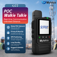 Radio portable professionnelle MYT Q23 PoC 4G pour la prévention des chutes en groupe