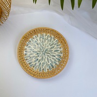 Wilgenhouten Scandinavische creatieve kleurrijke schaal voor fruit, decoratieve ornamenten, sieraden, thee-opbergbak, hangende opbergmand