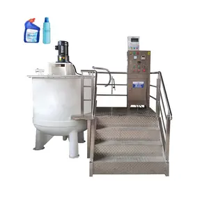 Durable Antiseptic agitator anti corrosion toilet cleaner mixing tank Industrial chemical liquid mixing PP PVC mixer tank