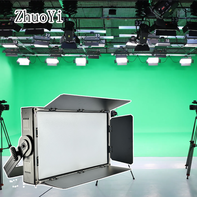 LED 200w CRI>95 Film Photography Equipment Filming TV Studio Light Professional Soft Continuous Bi Color Led Video Light