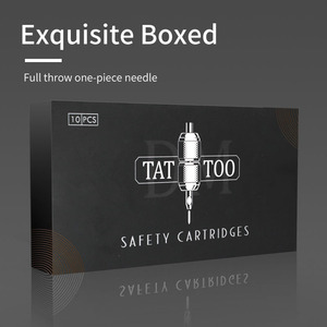 10 Hộp Mực Xăm Dùng Một Lần, Ống Lót Tròn 0.3MM 0.35MM, Kim Xăm Cho Máy Xăm Dùng Một Lần - Product Image 6