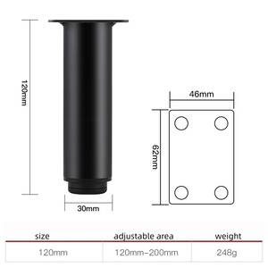 Patas de Soporte Telescópicas Reforzadas para Muebles, Ajustables en Altura, para TV, Cama o Sofá - Product Image 2