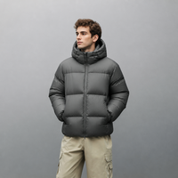 Veste matelassée personnalisée pour couple, 90% duvet de canard, parka épaisse pour femme, idéale pour l'hiver froid et le streetwear