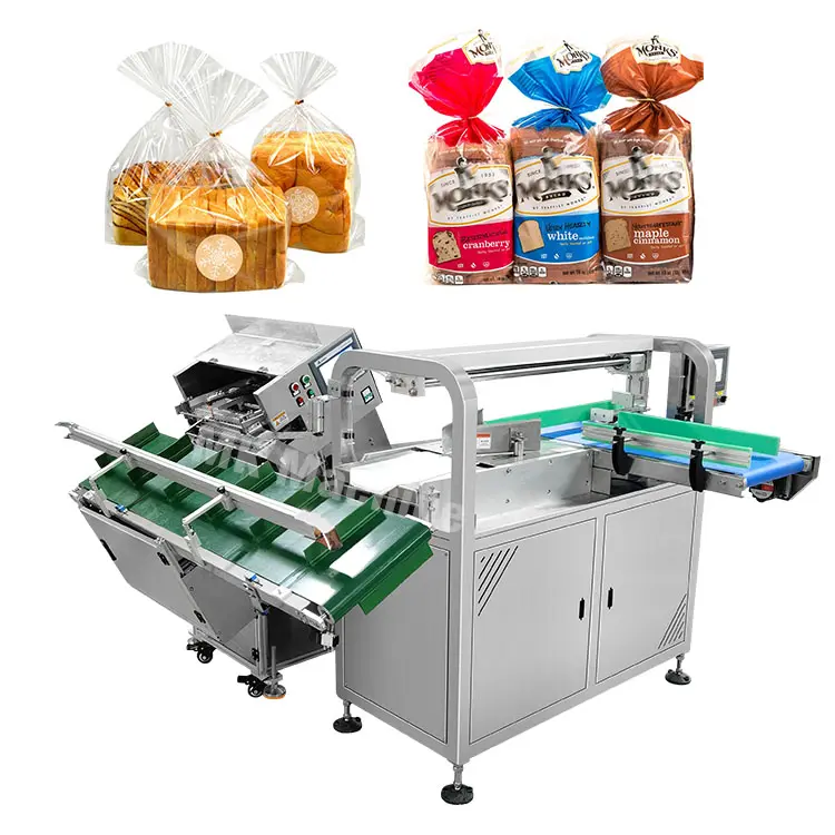 Easy to operate automatic bag opening toast bread twist tie wire machine for bag sealing