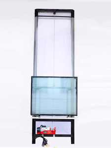 Panel surya listrik, 4-18m pengangkat Panel surya listrik aluminium Aloi pengangkat kaca 200kg <span class=keywords><strong>Hoist</strong></span> untuk atap PV pengangkat Panel fotovoltaik surya atap - Product Image 3