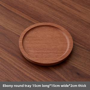 Plateau en bois rectangulaire de style japonais moderne plat occidental jetable poli pour tasse à thé dessert pour la maison ou la fête - Product Image 6