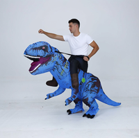 Costume gonflable de dinosaure pour Halloween, T-Rex à chevaucher, tenue de fête fantaisie pour hommes, femmes et unisexe