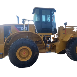 Chargeur utilisé de roue de CAT 966 966H de Caterpillar du Japon chargeur frontal d'occasion avec la charge évaluée de 6 tonnes - Product Image 1