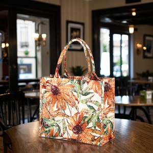 <span class=keywords><strong>Borse</strong></span> Tote in Tela di Lusso per Donna di Alta Qualità, Logo Personalizzabile, Riciclabili, Pieghevoli, con Due Manici, Vendita all'Ingrosso - Product Image 2