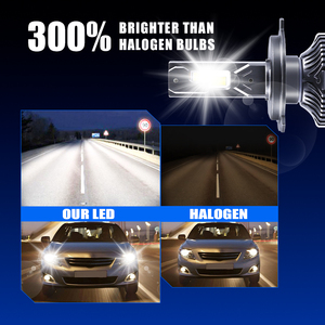 Super brillante L120 Auto lámpara H4 alto bajo haz Led faro bombillas India <span class=keywords><strong>40000</strong></span> Lumen H4 LED faro 24 voltios cabeza Luz - Product Image 5