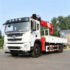รถเครนติดตั้งบนรถบรรทุก Dongfeng 6x4 ขนาด 14 ตัน 16 ตัน แบบบูมยืดไสลด์ได้ ราคาโรงงาน สำหรับงานวิศวกรรม - Product Image 2