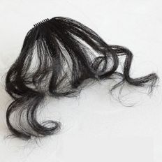 Wave anteriore Wage Remy Hair extension indiani naturali crespi estremità singole disegnate capelli stretti - Product Image 1