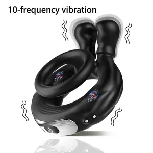 Boxing Cock Ring Usb Rechargeable Cock Rings For Men/Silicone Vibrator Sex Toys For Men/Cock Ring App