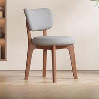 Chaises de salle à manger en bois de luxe modernes nordiques pour restaurant, hôtel, cuisine, salon, café, table vintage, confort événementiel, design